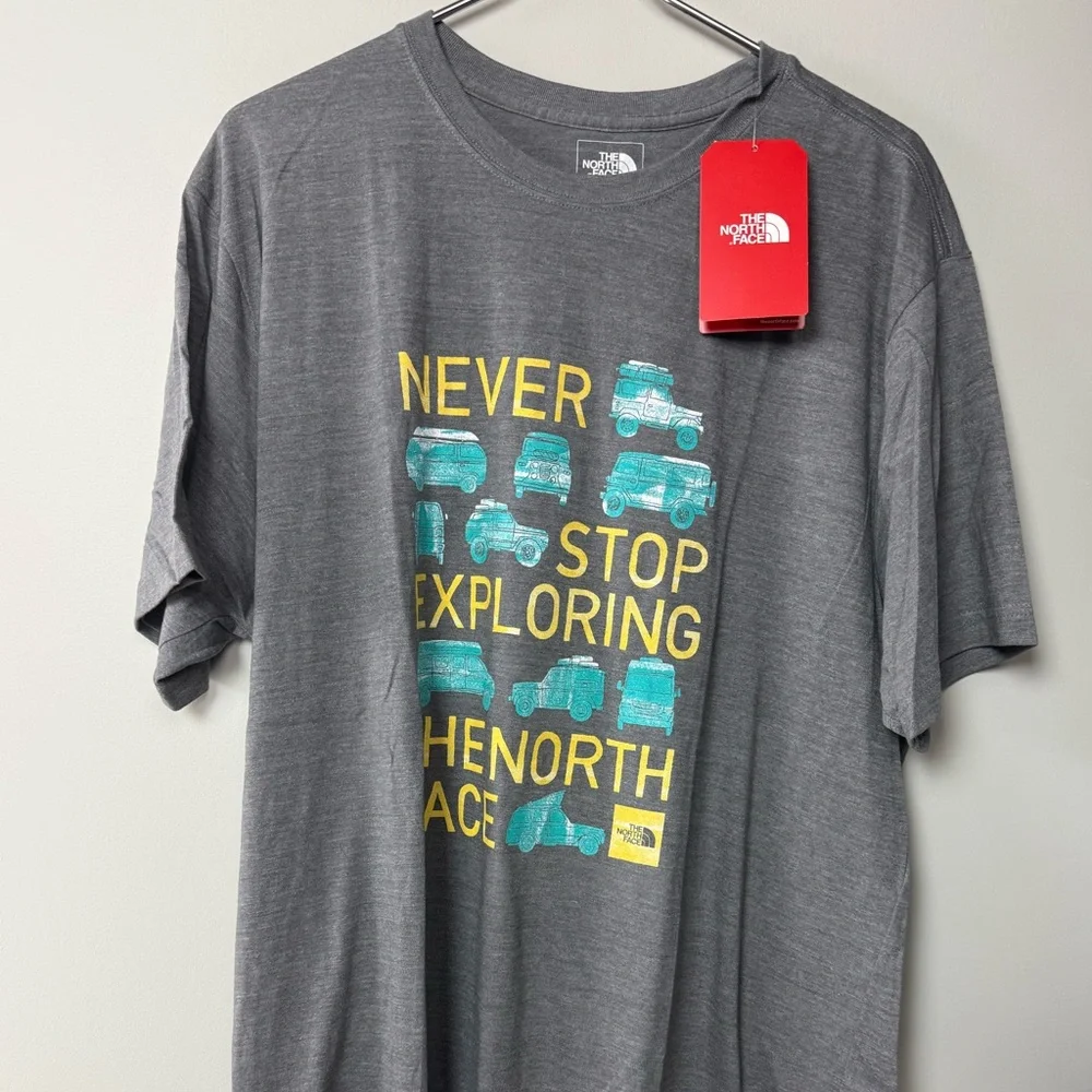 The North Face Slim Fit T-Shirt Bundle of 3 NWT Never Stop Exploring Tees XXL - Picture 6 of 10